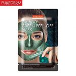 PUREDERM Galaxy Black Peel-Off Mask Очищающая маска-плёнка -зеленая